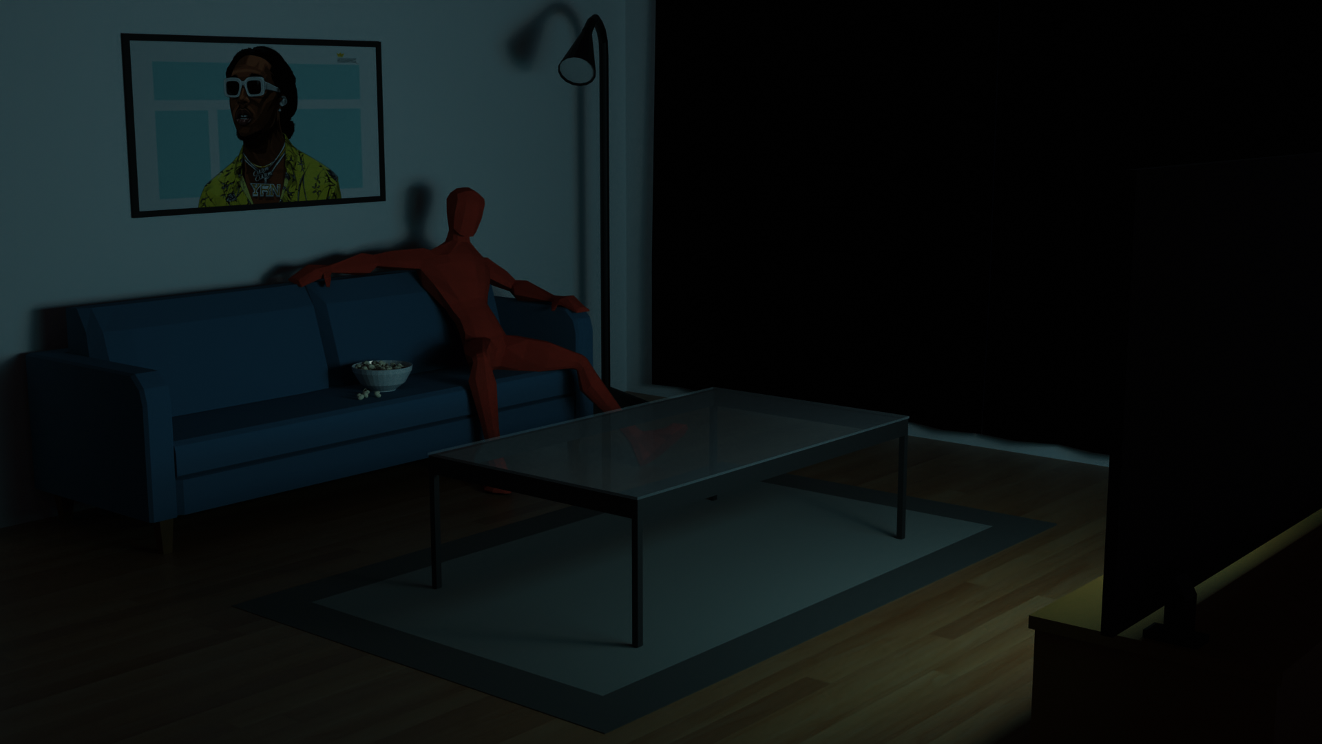 Low Poly Interior preview image 2